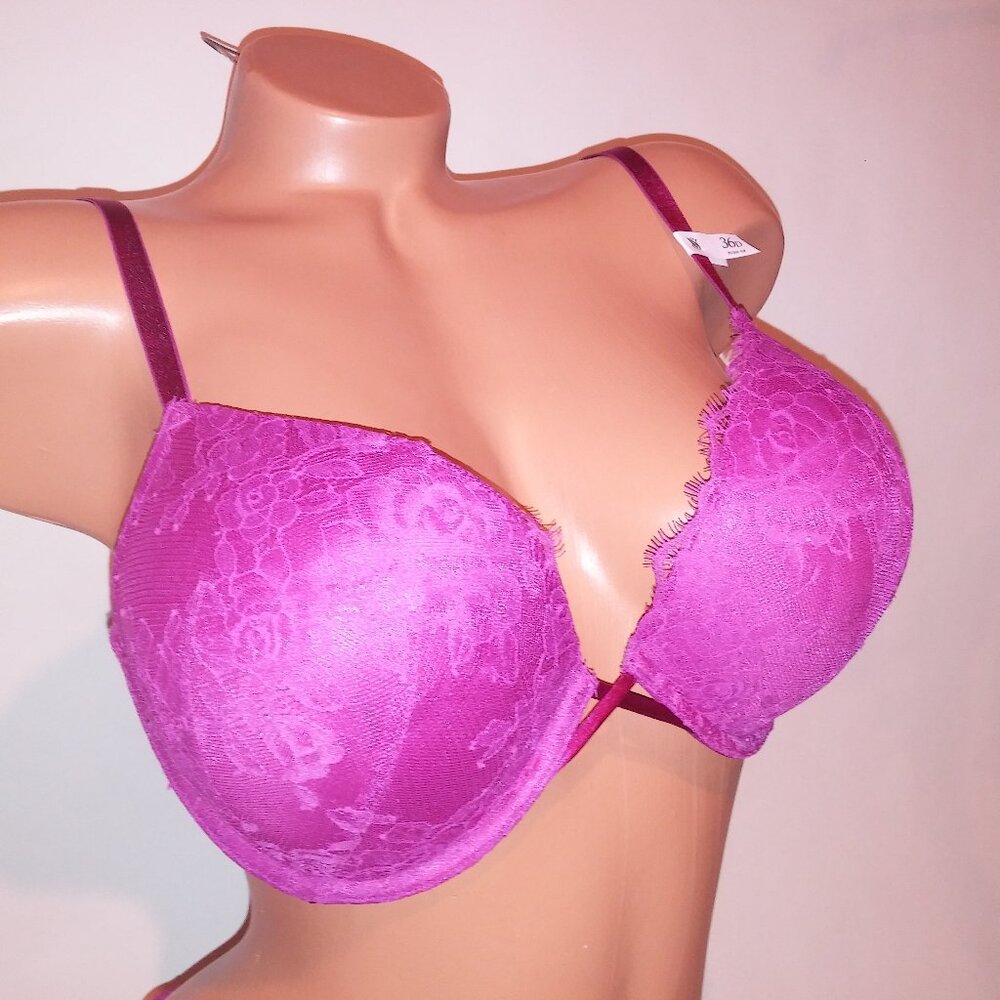 Victoria’s Secret Bombshell Push Up Bra • 36D • NWT